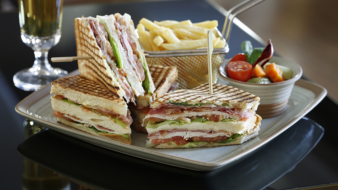 Club Sandwich The Lounge Bar Westin Palace Milan